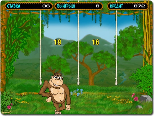 сумасшедшая обезьянка бесплатный онлайн слот